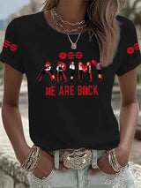 Women's BTS Fan Print Short-Sleeve T-Shirt