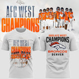 AFC West Champions Denver Broncos T-Shirt