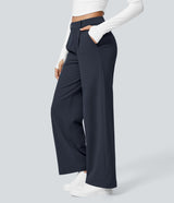 2026🔥 Halara FlexTM High Waisted Pocket Straight Leg Work Pants