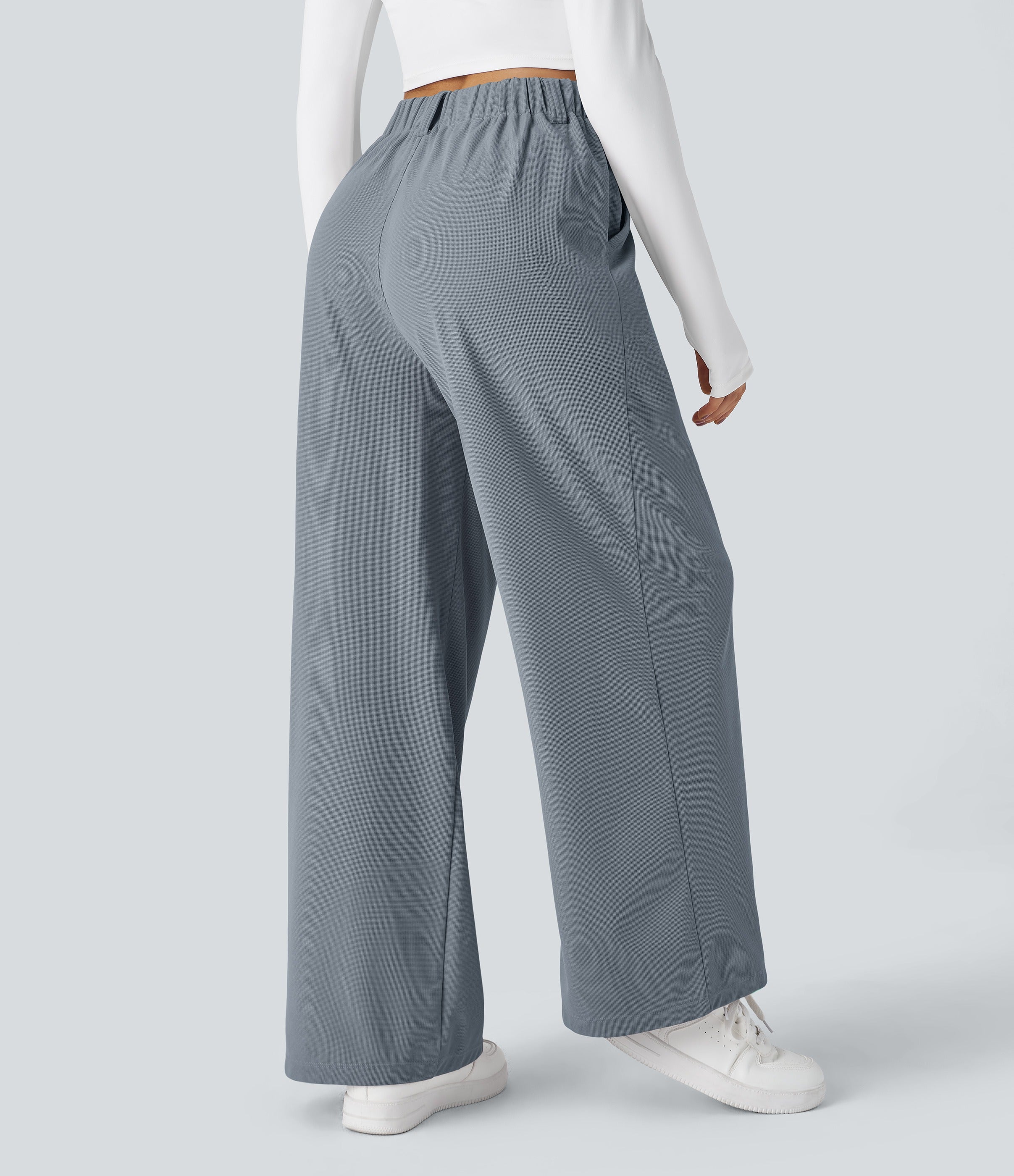 2026🔥 Halara FlexTM High Waisted Pocket Straight Leg Work Pants