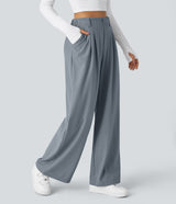 2026🔥 Halara FlexTM High Waisted Pocket Straight Leg Work Pants