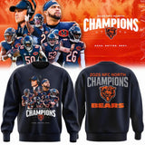 Bears 2025 NFC NORTH Division Champions Logo Sweatshirt